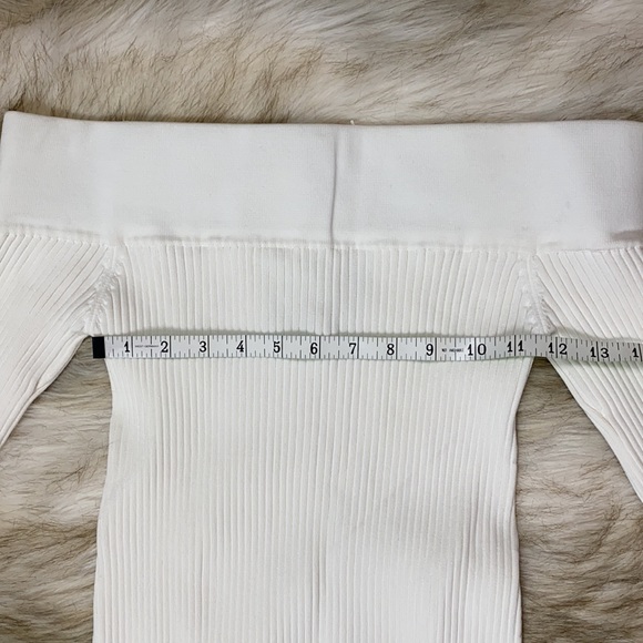 C/MEO COLLECTIVE Off-The-Shoulder MIDI Dress with Long Sleeves, Size Small - Picture 8 of 15